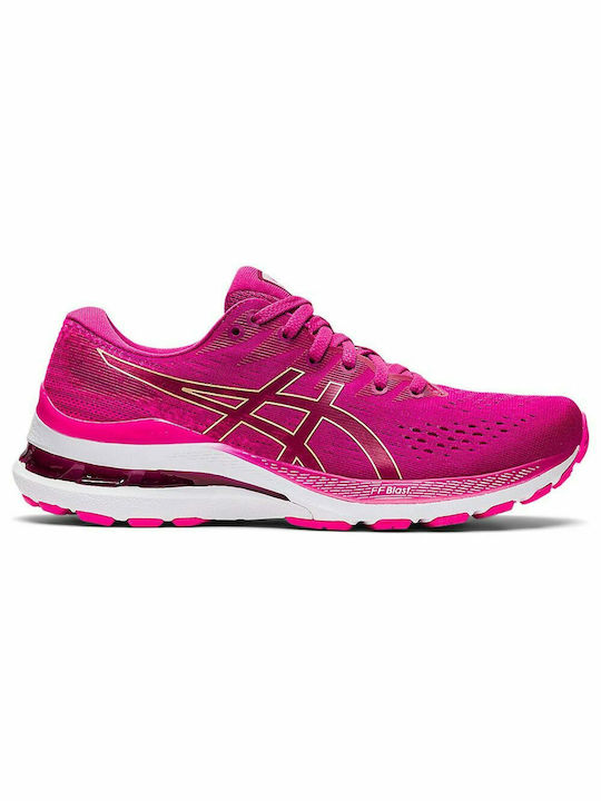 ASICS Gel-Kayano 28 Γυναικεία Αθλητικά Παπούτσια Running Fuchsia Red / Pink Glo