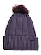 Around Town ColdGear® Infrared Pom Pom Beanie Pentru Femei Căciulă Violet