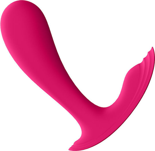 Satisfyer Top Secret Mini Δονητής για Ζευγάρια 10.9cm Ροζ