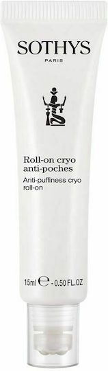 Sothys Anti Puffiness Cryo Roll-On Κρέμα Ματιών για Ενυδάτωση 15ml