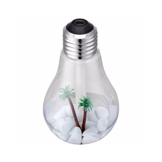 Διακοσμητικός Λαμπτήρας Υγραντήρας 400ml με LED Φωτισμό