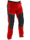 Apu Makalu Shoftsell Men's Hiking Long Trousers Red