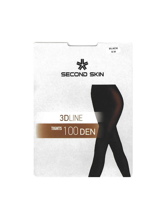 Second Skin 3D Line Tights 100 DEN