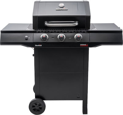 Char-Broil Performance Core B 3 Cart Ψησταριά Υγραερίου Μαντεμένιας Σχάρας 54.3x43.5εκ. με 3 Εστίες