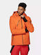 4F Men's Ski & Snowboard Jacket Orange H4Z20-KUMN011-70S