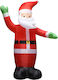 Outdoor Inflatable Illuminated Santa Claus Electric Red 300cm