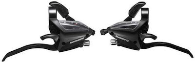 Shimano ST-EF500-4A Σετ Λεβιέδες Ταχυτήτων Ποδηλάτου 3x8SP