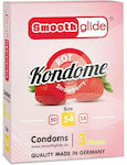 Smoothglide Kondome Strawberry Strawberry 3Stück