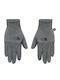 Women's Fleece Touch Gloves Gray Etip Recycled