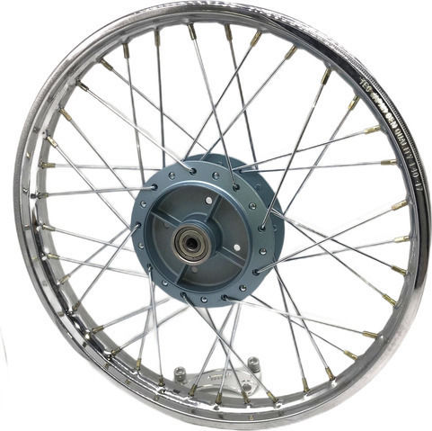 IQ Tech Μπροστινή Ζάντα Μοτοσυκλέτας για Yamaha Crypton R 115 Γκρι 790-02-33700