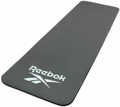 Reebok Στρώμα Γυμναστικής Yoga/Pilates Γκρι (183x61cm)