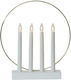 Eglo Christmas White Electric Candle