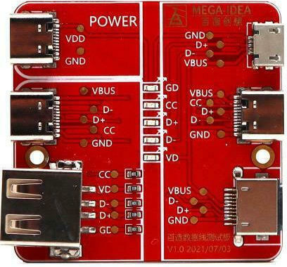 QianLi Mega-Idea Micro USB/ Type C / Lightning Tester για Service Κινητών