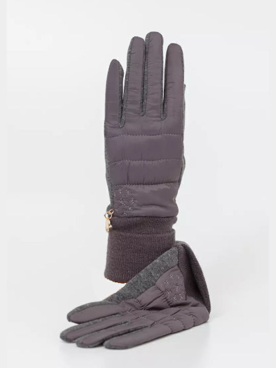 Fragola GL-03 Сив Женски Ръкавици Touch GL03-grey