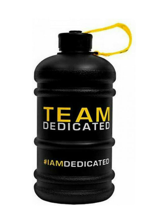 Dedicated Nutrition Water Jug Πλαστικό Παγούρι 2200ml Μαύρο