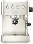 Solis Barista Gran Gusto Μηχανή Espresso 1450W Πίεσης 15bar Ασημί