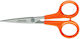 Fiskars Scissors 13cm with Stainless Steel Blade Orange