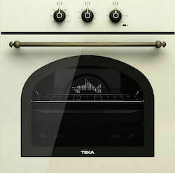 Teka Άνω Πάγκου με Κεραμικές Εστίες Μπεζ HRB 6100 VN + TBR 6420