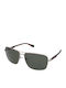 Polaroid Herren Sonnenbrille mit Silber Gestell und Grün Polarisiert Linse PLD2119/G/S 6LB/UC