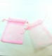 Organza pouch gift box 9x7cm/100 pcs Pink