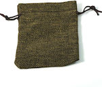 Pouch packing burlap 120x90mm/50 pcs Brown