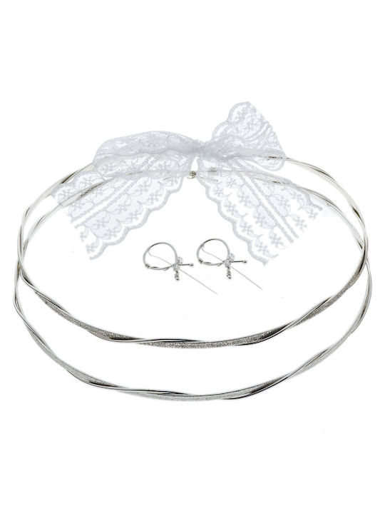 Handmade Wedding Crowns Silver (248 E)