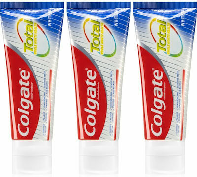 Colgate Total Whitening Toothpaste 3x75ml