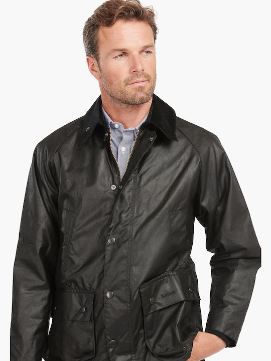 Barbour Bedale Wax Jacket Black MWX0018BK91 | Skroutz.eu