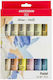 Royal Talens Amsterdam All Acrylics Standard Pastel Σετ Ακρυλικά Χρώματα Ζωγραφικής 20ml 6τμχ