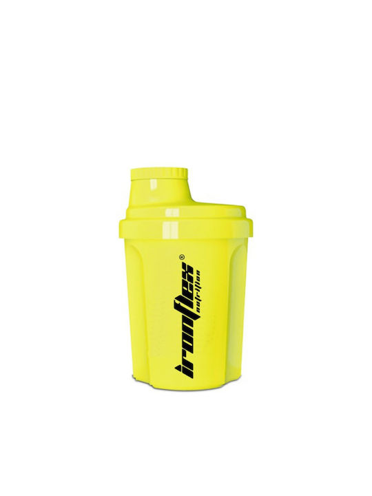 Ironflex Nutrition Nano Shaker Πρωτεΐνης 300ml Πλαστικό Κίτρινο
