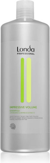 Londa Professional Sampon de Par Impressive Volume Pentru Toate Tipurile de Păr 1000ml