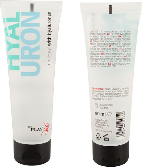 Just Glide Just Play Lubricant Gel Hyaluron 80ml