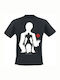 Ryuk & Light T-shirt Death Note Schwarz Baumwolle TS1799DEN-M
