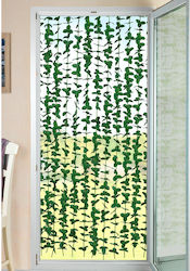 Wenko Perdea Pentru Ușă Din Material Textil Verde 90x190cm