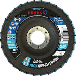 Dronco Fine Disc de șlefuire pentru Μetal 125mm Set de 1buc