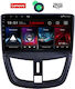 Lenovo LVB 4507_GPS Ηχοσύστημα Αυτοκινήτου για Peugeot 207 2007+ (Bluetooth/USB/WiFi/GPS) με Οθόνη Αφής 9"