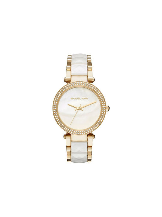 Michael Kors Parker Damen Uhr mit Metallarmband