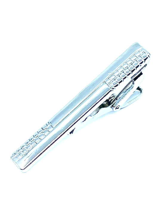 Legend Accessories LGTC - Silver Clip Γραβάτας Ασημί