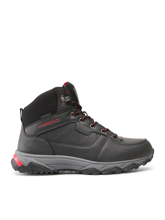 Lumberjack Manny Herren Wanderschuhe Schwarz