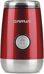 G3Ferrari G20076 Elektrischer Kaffeemühle 150W mit einer Kapazität von 50gr Rot G3Ferrari G20076 Elektrischer Kaffeemühle 150W mit einer Kapazität von 50gr Rot