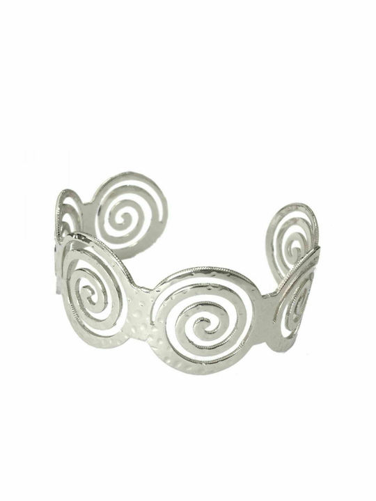 Kostibas Fashion Bracelet Handcuffs made of Silver