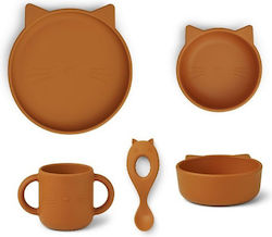 Liewood Liewood Cat Feeding Set Made of Silicon...