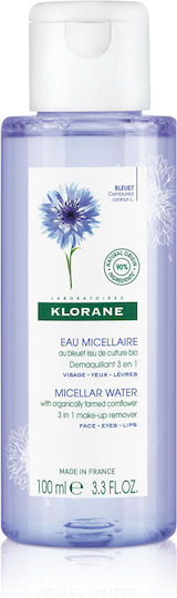 Klorane Bleuet Eau Micellaire Demaquillant Micellar Water Αφαίρεσης Μακιγιάζ Προσώπου 100ml