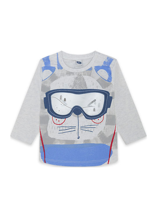 Kids' Shirt Long Sleeve Gray