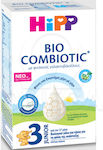 Hipp Γάλα σε Σκόνη Bio Combiotic 3 12m+ με Metafolin 600gr