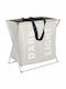 Wenko Duo Laundry Basket Fabric 59x38x57cm Beige