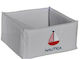 Nautica Nursery Storage Basket Nautica Gray