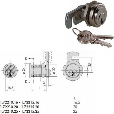 Cisa Furniture Lock