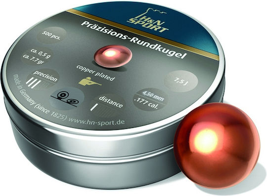 H&N Sport Rund Copper Plated 4.4mm 500τμχ