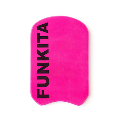 Funkita Σανίδα Κολύμβησης 42x27x4cm Ροζ Kickboard